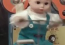 9GAG - Freaky doll on bubble tea machine Facebook