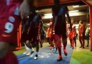 Galatasaray - Aslanlarımız ısınmak için sahaya çıkıyor!...