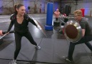 Gal Gadot attempts to whip into shape.