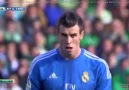 Gareth Bale'nin Betis'e attığı harika frikik golü!