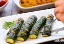 Garlic-Parmesan Hasselback Zucchini