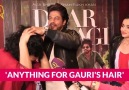 Gauri Dont spoil itSRK How can... It is spoiled.