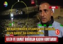 GELİN VE DAMAT BOĞULAN KADINI KURTARDI!