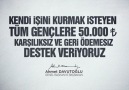 Gençlere Karşılıksız Geri Ödemesiz Kredi