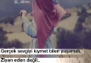 Gerçek sevgiyi kıymet bilen yaşamalı Ziyan eden değil..Hayırlı geceler