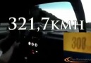 German autobahn Golf MK2 Turbo 322 km top speed test ;)