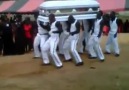Ghanaian funeral dance.
