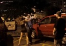 GIRL AND HER BOYFRIEND ATTACK A GUY, RANDOM DUDE HELPS HIM OUT