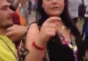 Girl Gets Wiped Out In Mosh Pit
