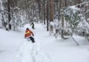 Going down the trail to main camp.