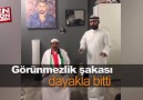 Görünmezlik şakası dayakla bitti D