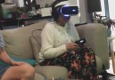 Gran didnt enjoy her VR headset
