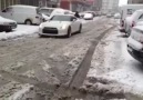 GTR35 on snow with Semi-Slick Tires