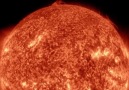 Güneş aktiviteleri 4K Timelapse oldu