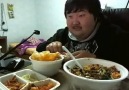 Guy Loves his Food