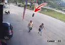 Guy lucky to be alive after being struck by runaway tire! via ViralHog