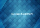 Hac ayları hangileridir