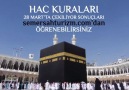 Hac Kuraları 28 Mart'ta Çekiliyor