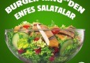 Hafif öğünlerin vazgeçilmezi salatalar Burger Kingde sizi bekliyor!