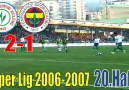 2007.02.10 2006-2007 20.Hafta Caykur Rizespor - Fenerbahçe 2-1