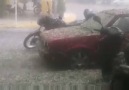 Hailstorm in Athens Greece - Nov. 9, 2016