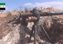 Hama'da mücahidlerin vurduğu bir diğer tank