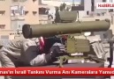 Hamas Kaç KM'den İsrail  Tankını İZLE !