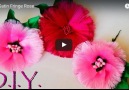 HARİKA BİR ÇİÇEK YAPIMI by MyInDulzens - Handmade Flower Craft...