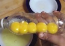 Harika bir teknik. Yumurtanın sarısını nasıl ayırırsınız işte cev