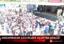 Hatay Jandarmasından çocuklara uçurtma şenliği