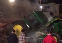Have you ever seen a tractor implode