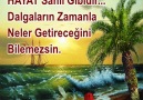 Hayat sahil gibidir Dalgaların Zamanla neler getireceğini Bilemezsin