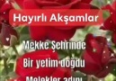 Hayırlı Akşamlar selam ve dua ile