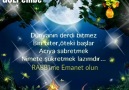 HAYIRLI GECELERRABBİME EMANET OLUN