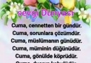 HAYIRLI NURLU CUMALAR Sevgi Dünyası