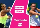 [HD] Serena Williams vs Roberta Vinci Toronto 2015 Highl