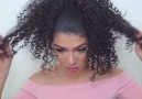 Heatless tight curls using straws!By Sherry Maldonado