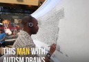 He can draw entire city scapes from memory!