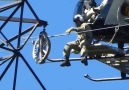 Helicopter Power Line Maintenance