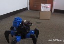 Hem Örümcek Robot Hem Lazer Uzaktan Kumandalı