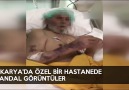 Hemşireler bunu da yaptı... Kahkaha atıp bir de videoya çektiler!