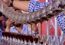 He poured a world record breaking 17 Jgerbombs in one move! ViralHog