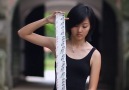 Her cardistry skills are hypnotizing Claudia Seow