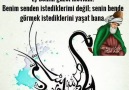 Herkesi Razı etmek çok zor Allahım .Yanlız Sen razı ol yeter....