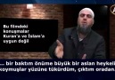 Heykele tükürme zihniyeti İslamda yoktur.