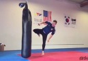 High Jump Spinning Hook Kick