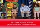 Hoca derse katılanları geçirecem dedikten sonra ben (TEMSİLİ)