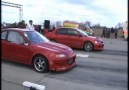 HoNDa CıVıC RED ROCKET TURBO vs MITSUBISHI LANCER EVOIX DRAG...