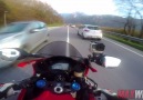 Honda Fireblade Traffic Splitting