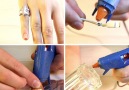 5 Hot Glue Life Hacks Via bit.ly2jR1EUH